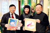诗词书画欣赏 雅士云集 满堂喝彩