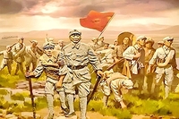 长征精神溶进民族的血脉